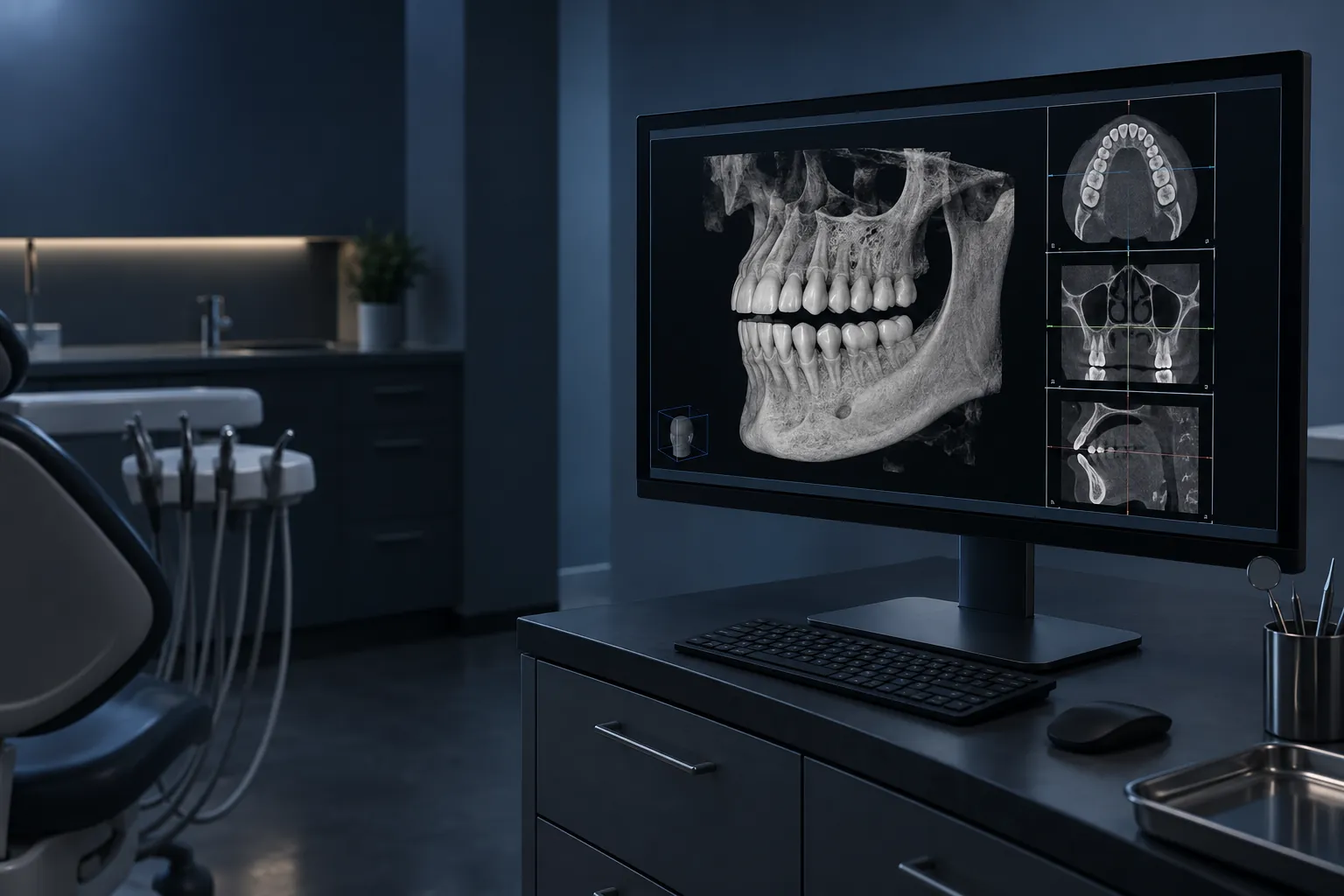 Three-dimensional CT