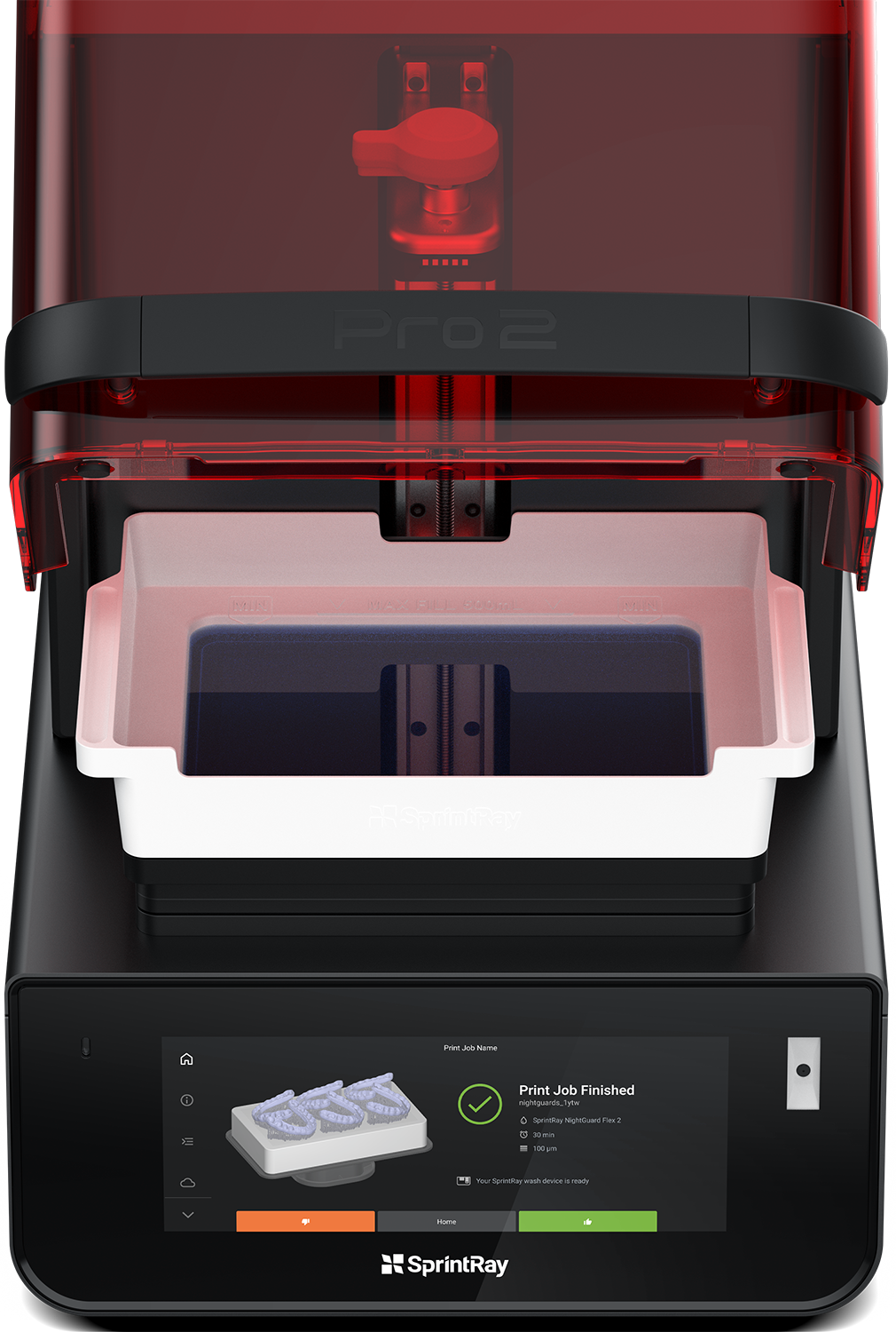 SprintRay Pro 2 dental 3D printer – manufacturer’s product image